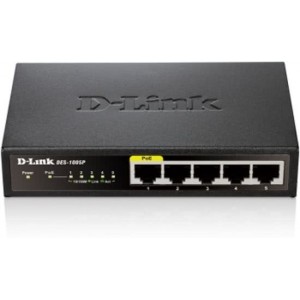 D-Link DES 1005P -Switch