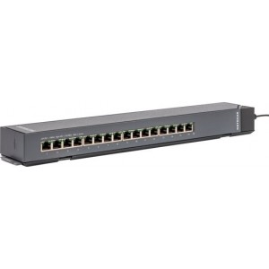 Netgear ProSAFE Unmanaged Plus Switch - GSS116E - 16 Gigabit Ethernet poorten met 1-2-3-4 Mounting System