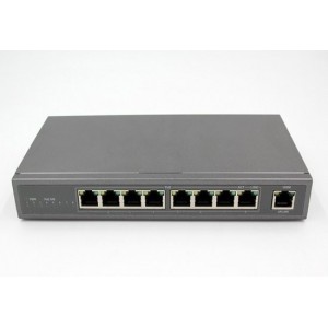 9 poort 10/100Mbps Ethernet PoE switch