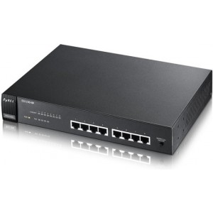 ZyXEL ES1100-8P Onbeheerde netwerkswitch Fast Ethernet (10/100) Power over Ethernet (PoE) Zwart
