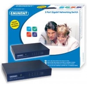 Eminent EM4440 5 Port Gigabit Networking Switch Unmanaged