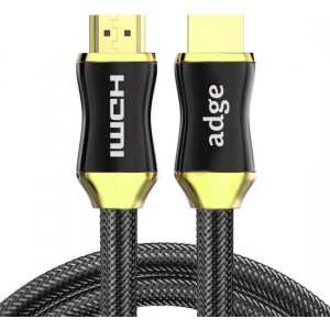 Adge® - HDMI Kabel 2.0 Gold Plated - High Speed Cable - Full HD 1080p - HDMI naar HDMI - 1,5 Meter