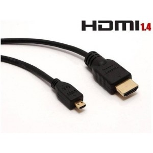 Micro HDMI naar HDMI 1.4 - 1,5 Meter