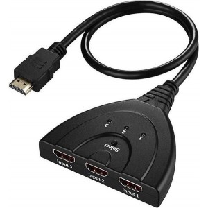 3 Port Splitter Hdmi Kabel Adapter 1080P Switcher Hdmi Switch Hub