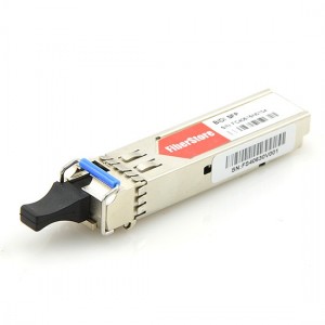 Cisco ONS-SE-100-BX10U Compatible 100BASE-BX-D BiDi SFP 1310nm-TX/1550nm-RX 10km EXT DOM Transceiver Module