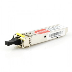 Cisco Linksys MFEBX1D Compatible 100BASE-BX BiDi SFP 1550nm-TX/1310nm-RX 20km DOM Transceiver Module