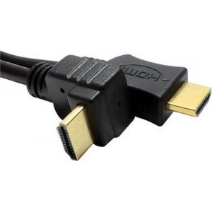 HDMI kabel 1.4 recht naar hoek - 2 meter