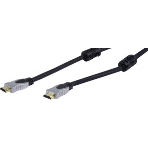 HQ - 1.4 High Speed HDMI kabel - 3 m - Zwart