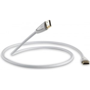 QED PROFILE EFLEX HDMI WHT 1.5m SINGLE - HDMI-kabel