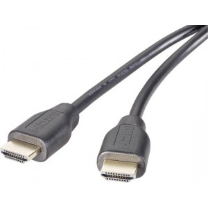 HDMI Kabel SpeaKa Professional 325235 [1x HDMI-stekker - 1x HDMI-stekker] 1.5 m Zwart