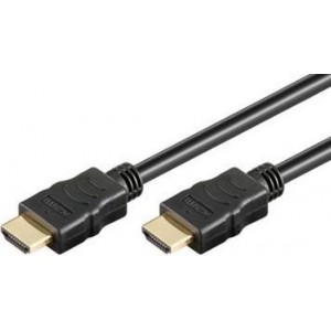 Goobay 61882 HDMI kabel 1 m HDMI Type A (Standaard) Zwart