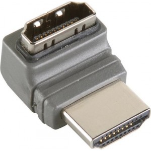 Bandridge BVP136 HDMI A HDMI A Grijs kabeladapter/verloopstukje