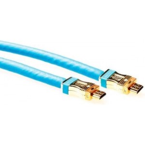 Intronics - 1.4 High Speed HDMI kabel - 10 m - Blauw