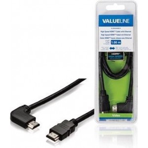 Valueline VLVB34260B10 1m HDMI HDMI Zwart HDMI kabel