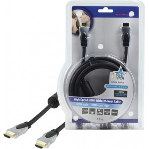 Hq Hqss5560-3.0 Hoge Kwaliteit High Speed Hdmi Kabel met Ethernet 3,00 M