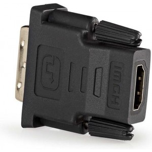 Nedis DVI-D Dual Link (m) - HDMI (v) adapter / zwart