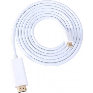 Thunderbolt Naar HDMI Male Kabel - Wit