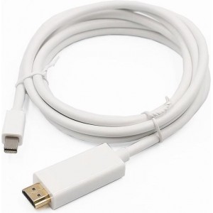 XIB Mini Displayport / Thunderbolt naar HDMI male kabel 1.8m - Wit