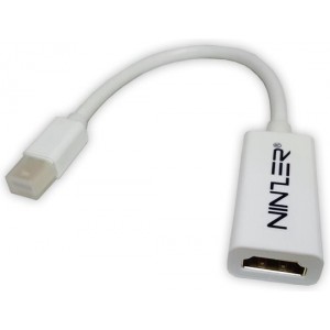 Ninzer® Ultra HD 4K en 2K Mini Displayport  DP naar HDMI Adapter \ Converter kabel