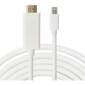 Mini Displayport (Thunderbolt) Naar HDMI Adapter Kabel Male Converter - Apple Mac Macbook