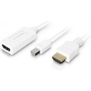 MiniDP to HDMI 4K w/1,8m cable