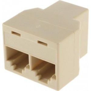 Netwerk kabel splitter (RJ45/ISDN)