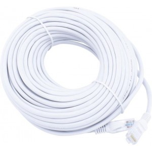 20 meter premium UTP kabel - Tot 1000 Mbps - Wit - Incl. RJ45 stekkers - Hoge kwaliteit