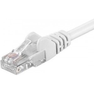 Wentronic CAT5E Netwerkkabel - RJ45 - Wit - 5 m