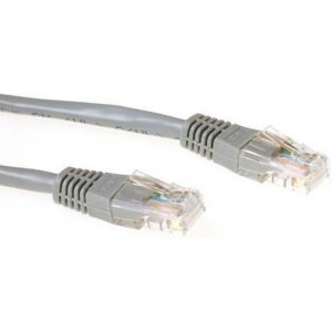 ACT IB8001 - Cat 6 UTP-kabel - RJ45 - 1 m - Grijs
