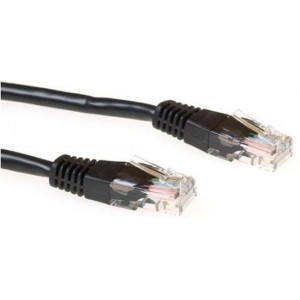 ACT IM5902 - Cat 5 UTP-kabel - RJ45 - 2 m - Zwart