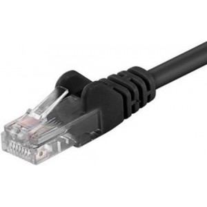 Wentronic CAT6 Netwerkkabel - RJ45 - Zwart - 2 m