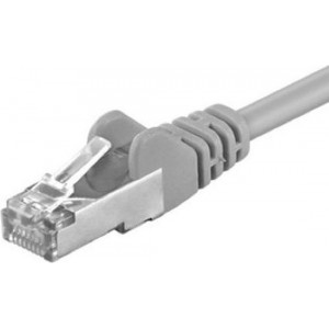 Goobay CAT 5-025 FTP Grey 0.25m netwerkkabel 0,25 m Grijs