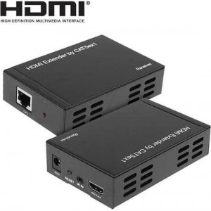 Full HD 1080P HDMI naar Extender verzender + ontvanger over een 100 meter CAT5E / CAT6 (TCP/IP)