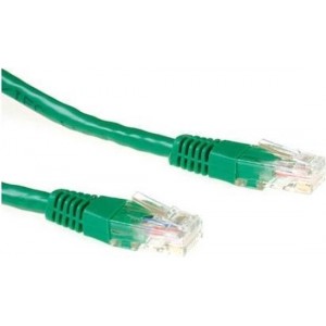 Ewent 10.0m Cat6 UTP 10m Cat6 U/UTP (UTP) Groen netwerkkabel