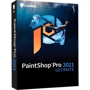 Corel PaintShop Pro 2021 Ultimate - Nederlands/ Engels / Frans - Windows download