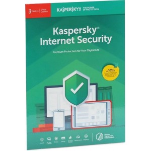 Kasperksy Internet Security | 3 Apparaten | 1 Jaar | Sierra box | 2019/2020