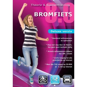 Educontract Bromfiets Theorie en Examen Training 8.0 Deluxe - Nederlands/ DVD