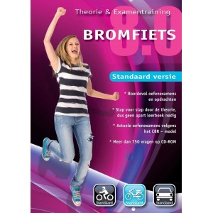 Educontract Bromfiets Theorie en Examen Training 8.0 Standaard - Nederlands/ DVD