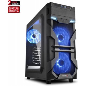 ScreenON - Mid-Range Game PC [AMD Ryzen 3 2200G, Nvidia GeForce GTX 1050 Ti, 8GB RAM] - Gaming Desktop