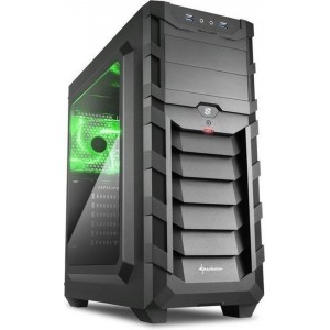 AMD Ryzen 5 2600 Allround Game Computer / Gaming PC - GeForce GTX 1050 Ti 4GB - 16GB RAM - 120GB SSD - 1TB HDD - GROEN