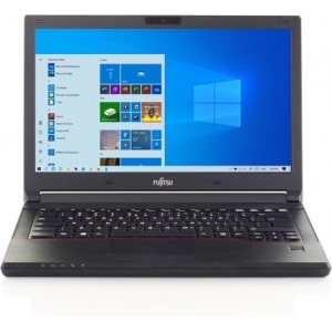 Fujitsu Lifebook E544 14 inch laptop - Refurbished door Daans Magazijn - 8GB RAM - 128GB SSD - i5-4210M - Zwart - B-grade