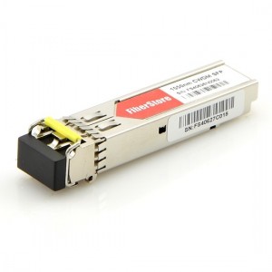 Alcatel-Lucent 3HE00070AE Compatible 1000BASE-CWDM SFP 1550nm 60km DOM Transceiver Module