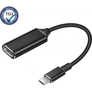 USB C naar 4K HDMI Adapter - USBC Hub - Zwart