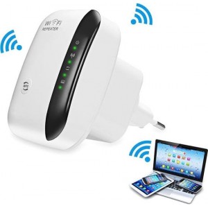 Tafta Wifi Repeater - Wifi Versterker Stopcontact - Wifi Repeater - Draadloos - Overal internet
