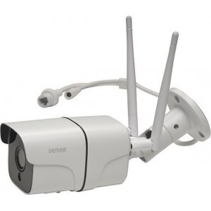 Denver SHO-110 - Camera beveiliging - Smart Home Solutions - Outdoor Camera - met nachtzicht en bewegingsdetectie - Wit