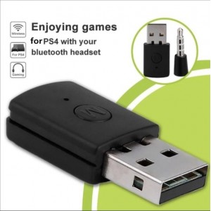 Dongle 3.5MM voor PS4 Bluetooth 4.0 + USB Wireless adapter / Bluetooth headsets