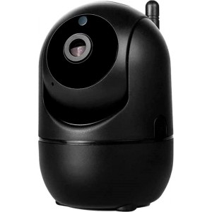IP Camera met Bewegingsdetectie – WiFi Beveiligingscamera – Bewakingscamera – Babyfoon met camera – Huisdiercamera - Zwart