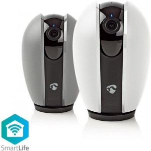 Nedis Wi-Fi Smart IP-Camera | Draaien / Kantelen | HD 720p