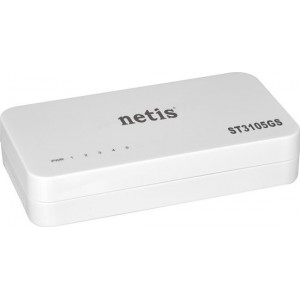 Netis 5-Port 10/100/1000Mbps Gigabit Ethernet Switch