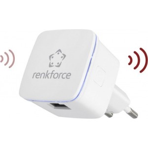 Renkforce N300 RF-WR-N300MINI - wifi versterker - 300 Mbps